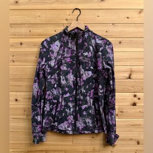 Lululemon Athletica Size 12 Luxtreme Define Jacket Floral Shift W4AYTS